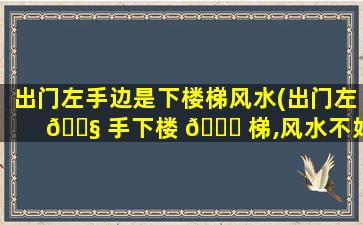 出门左手边是下楼梯风水(出门左 🐧 手下楼 🐟 梯,风水不好)